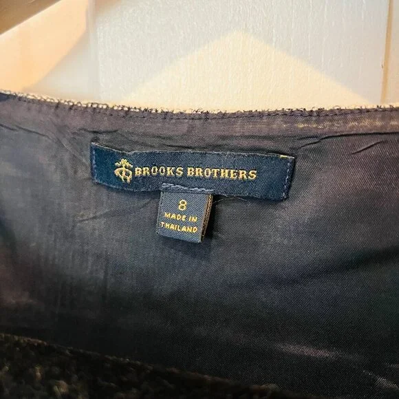 Brooks Brothers Tweed Pencil Dress Size 8 - Picture 2 of 13